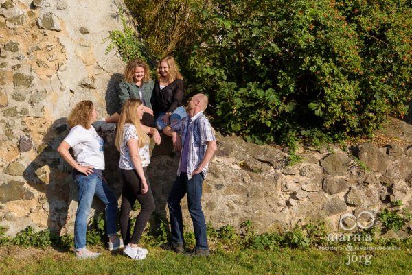 Familienfotos auf Burg Hohensolms Marina Jörg Familienfotografie